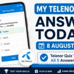 My Telenor App Answer Today